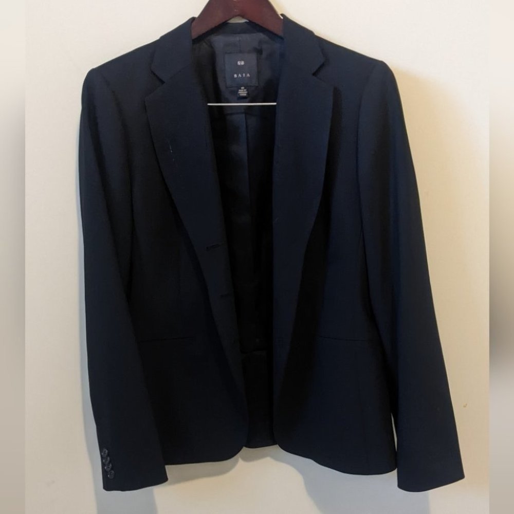 Baia Wool Blazer Black  10